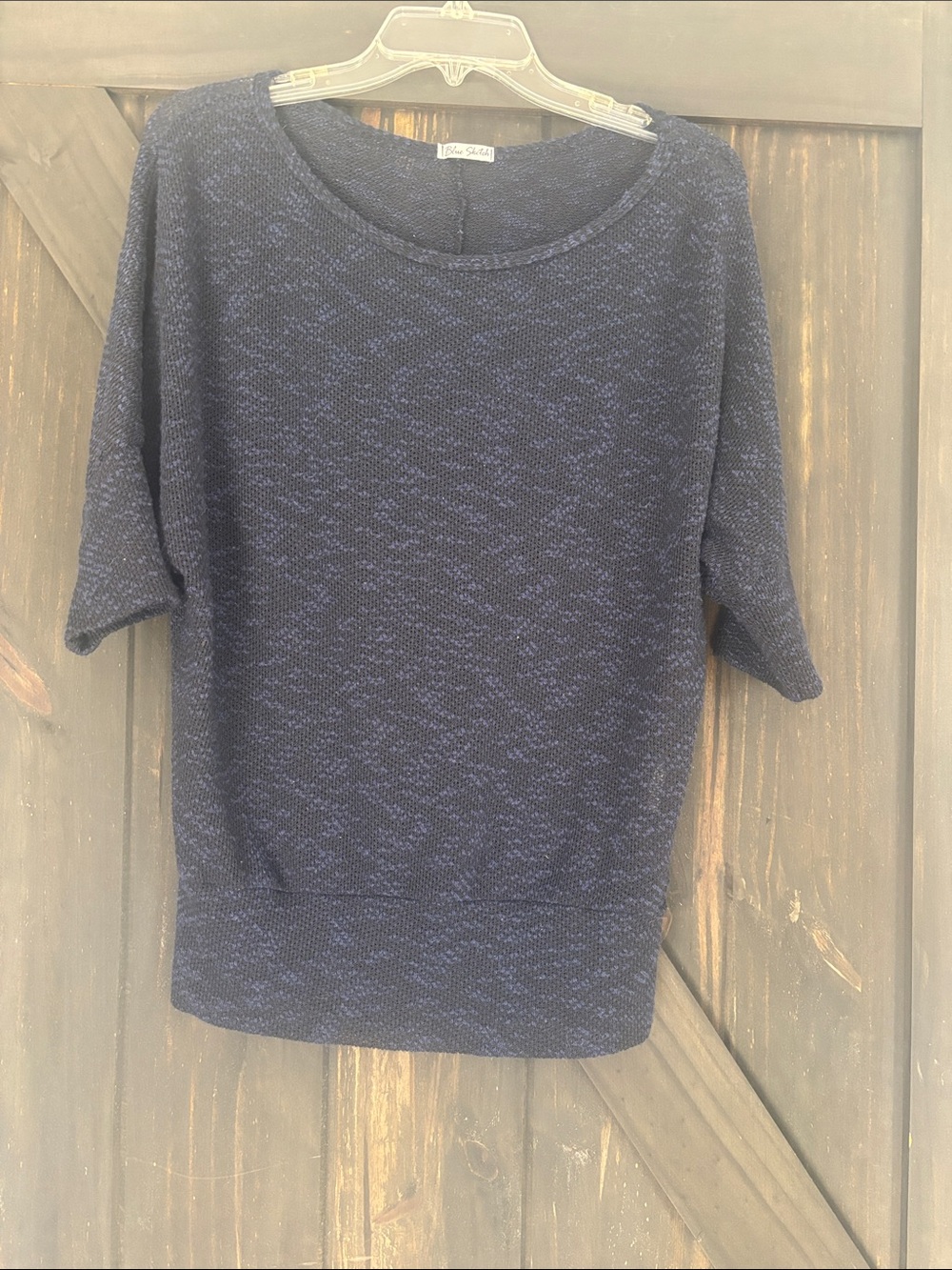 Dolman Short-Sleeved Women's Sweater